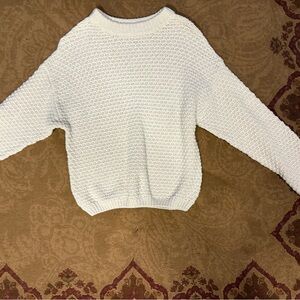 Universal Thread Cream Textured Sweater